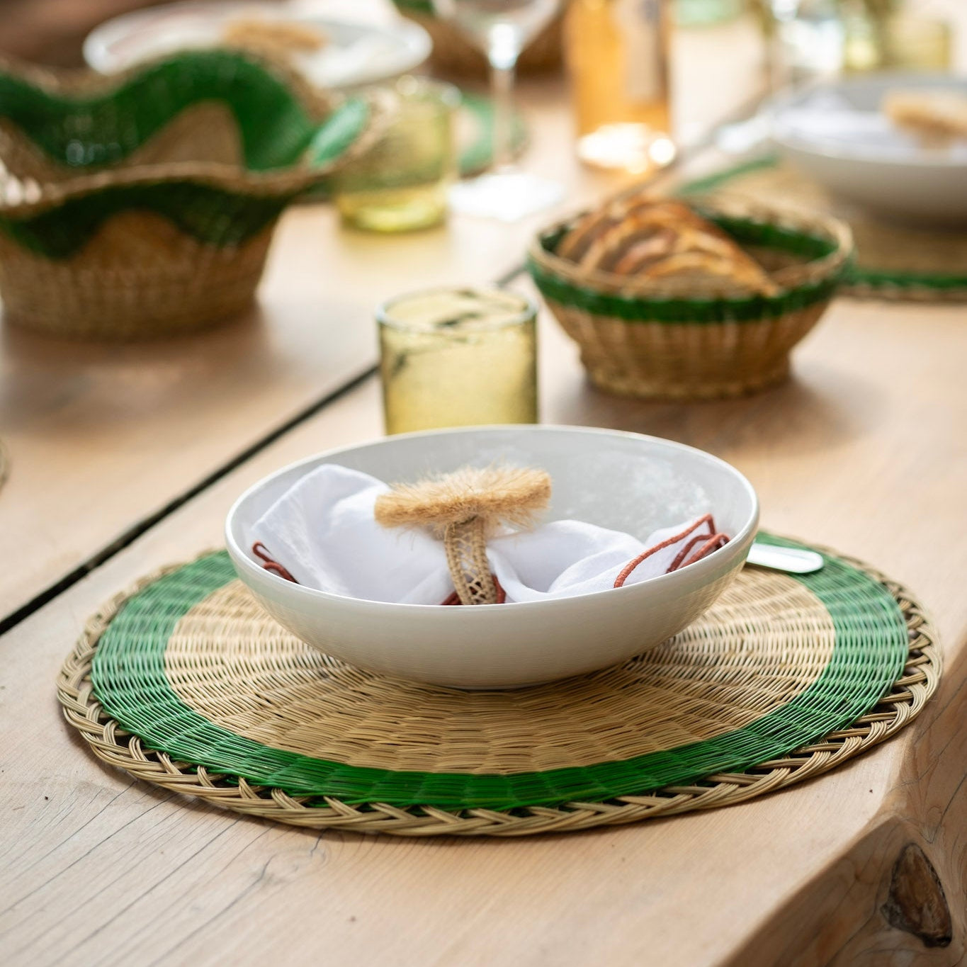 Rural Placemat green