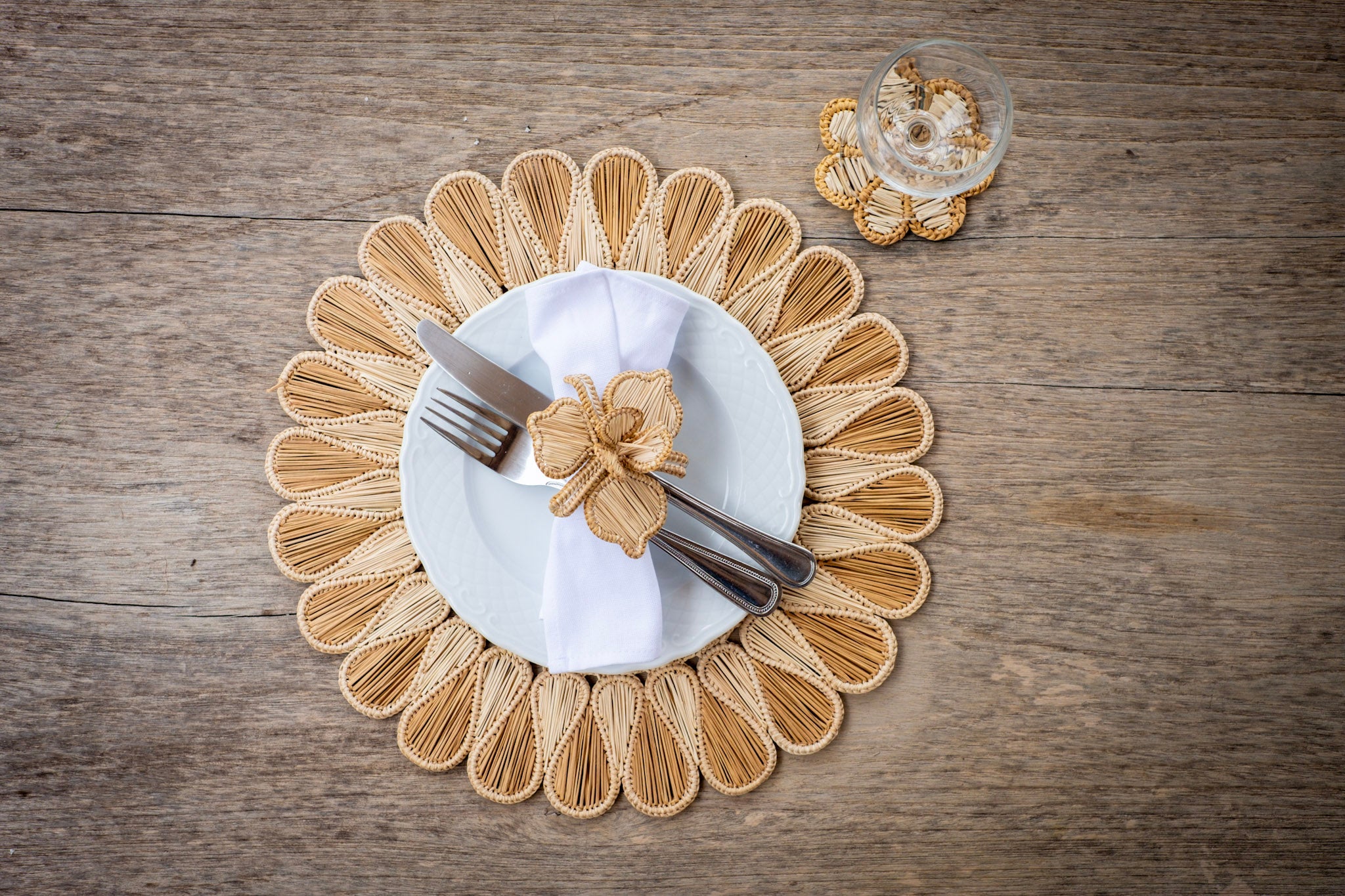 Sofia Placemat brown/beige