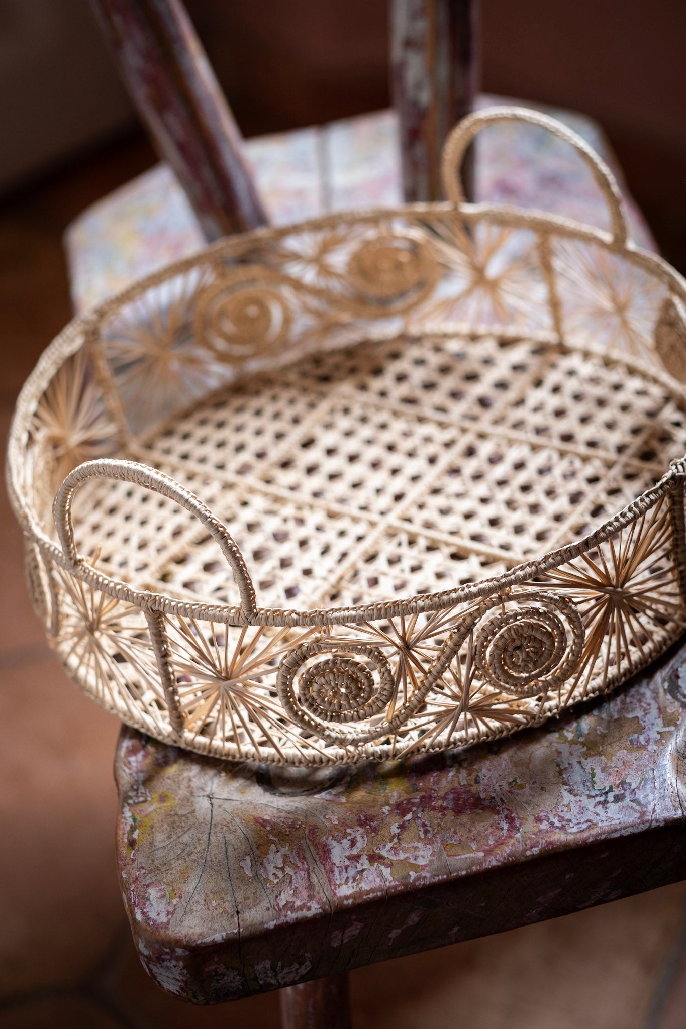 Classic Tray Round natural