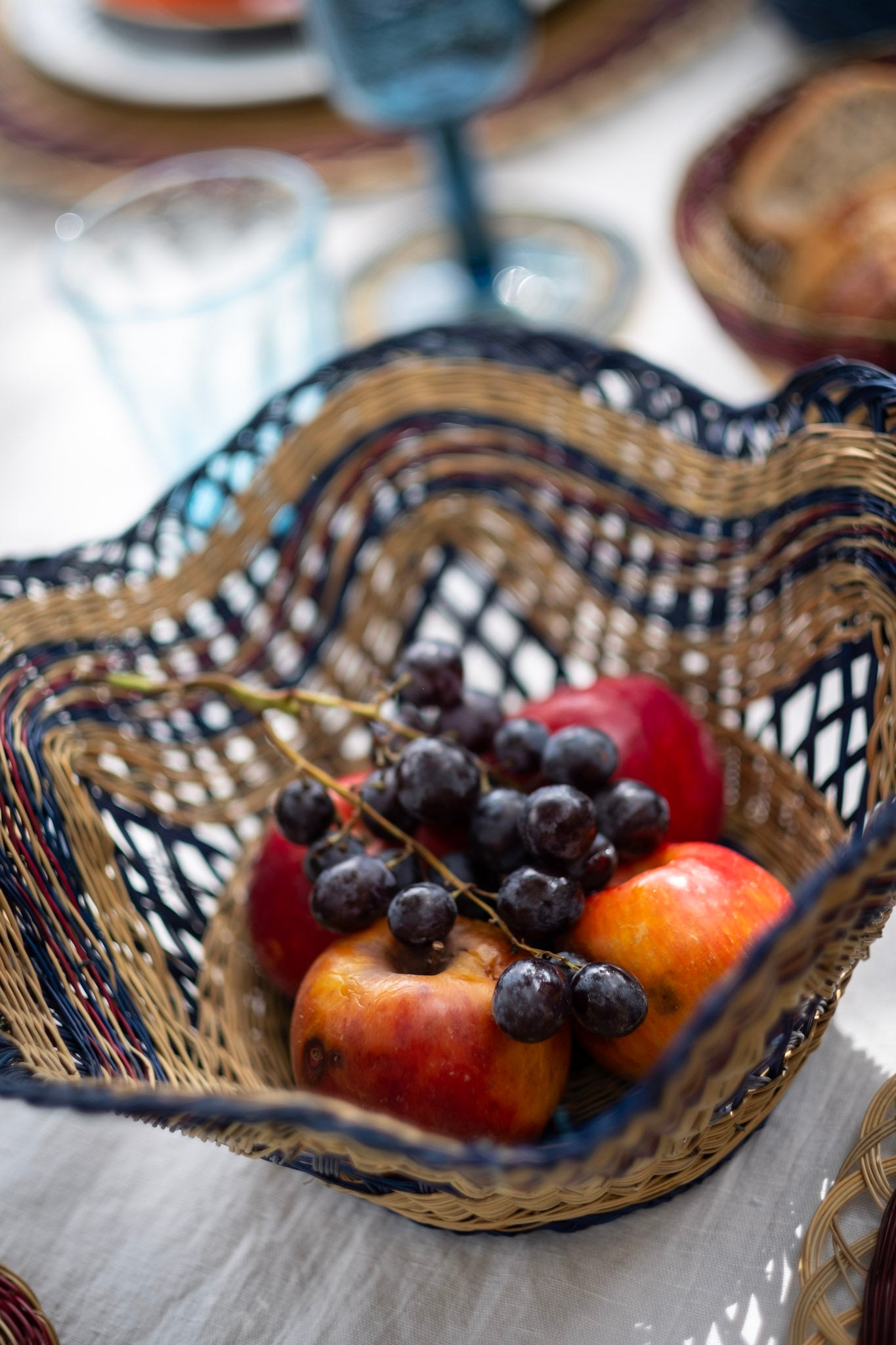 Rural Grand Basket blue/red