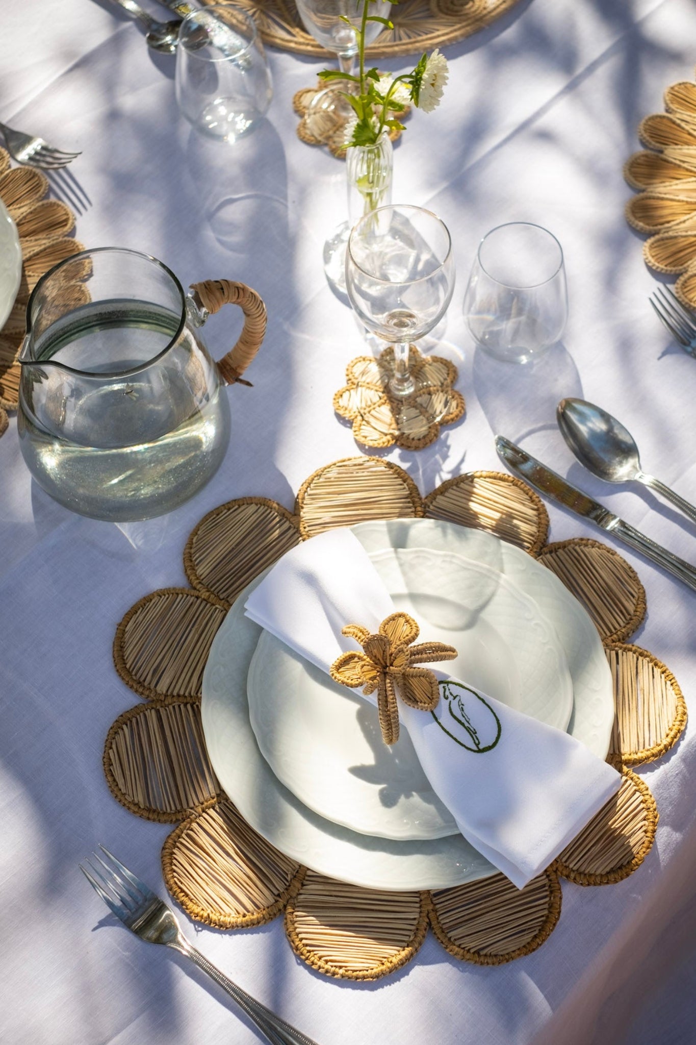 Orchid Solid Napkin Ring natural