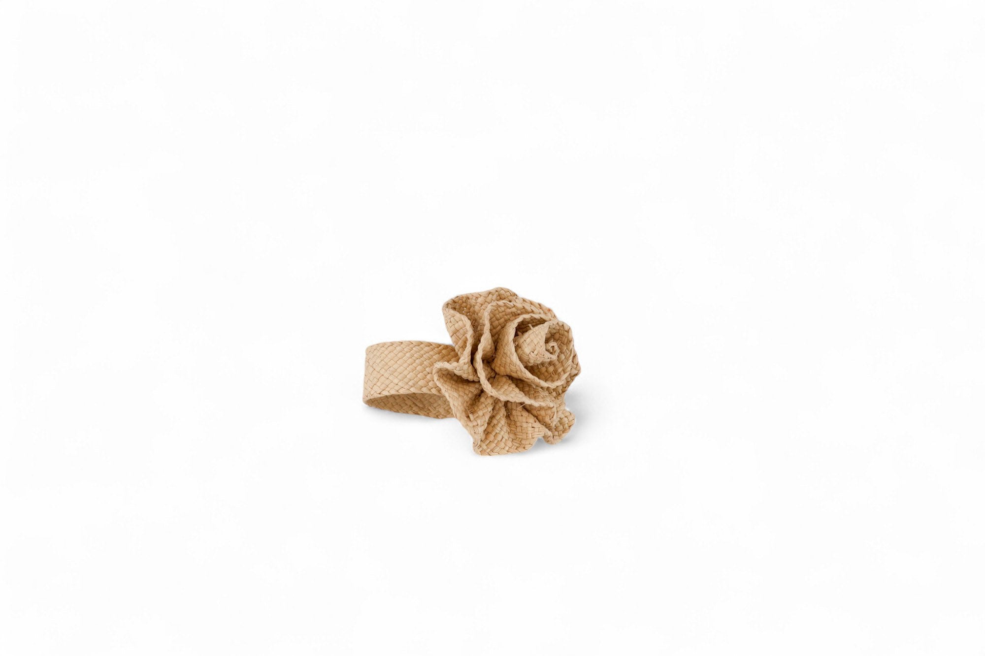 Drape Napkin Ring natural