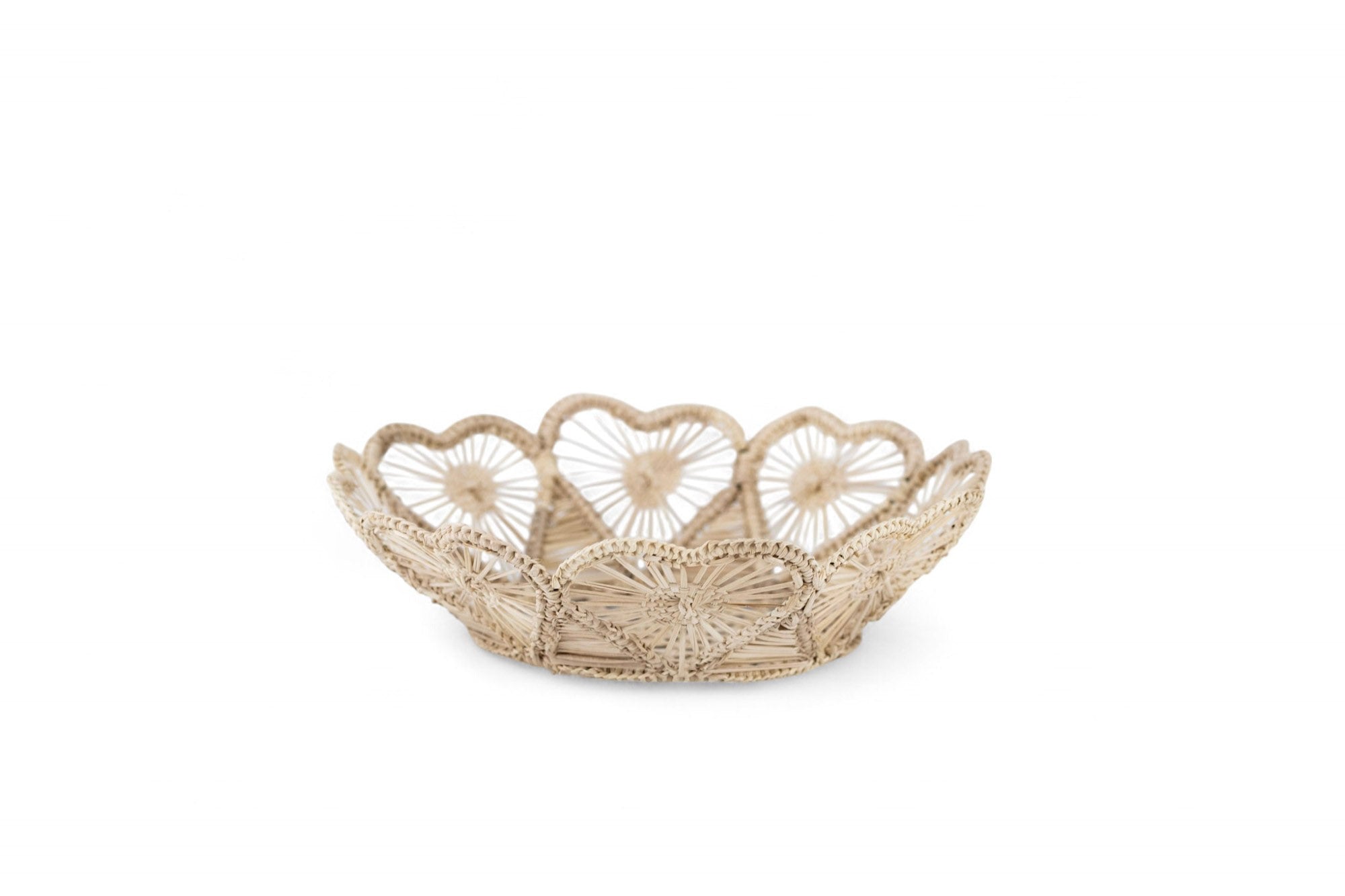 Heart Basket natural