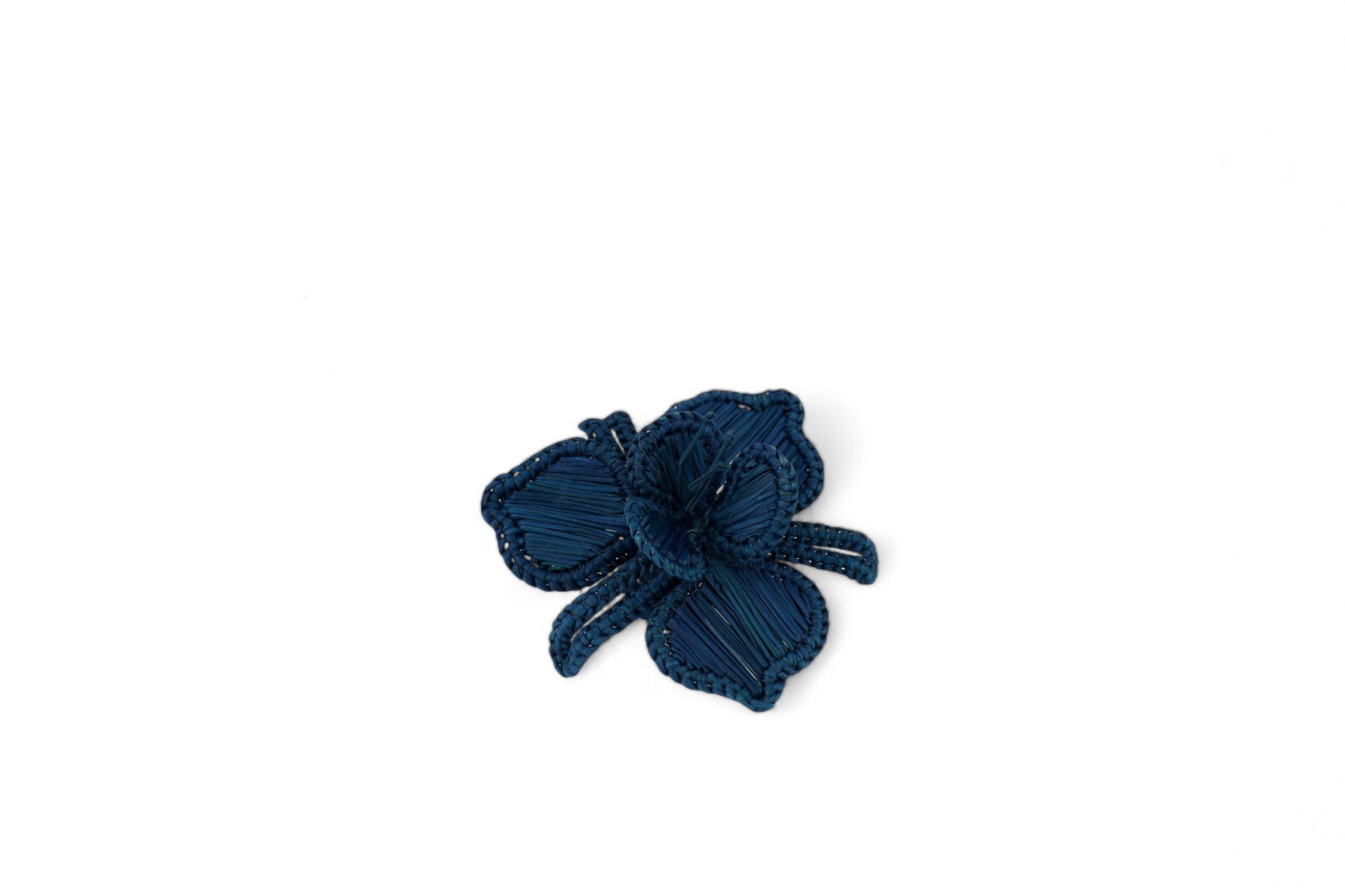 Orchid Solid Napkin Ring blue