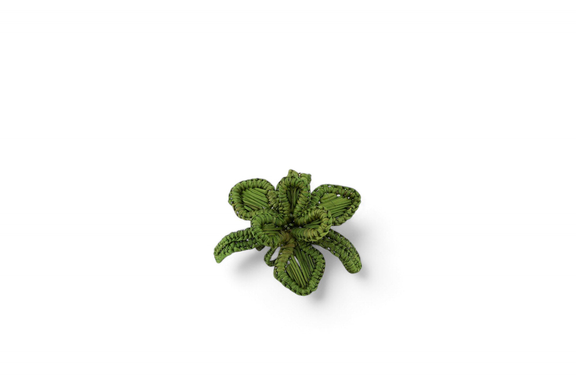 Orchid Solid Napkin Ring green