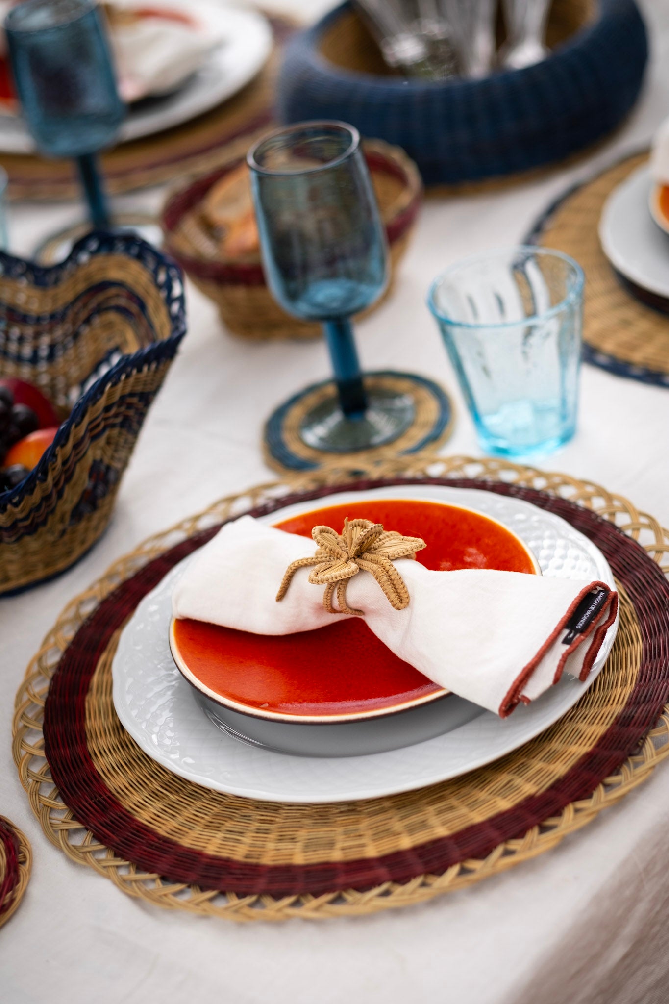 Rural Placemat red