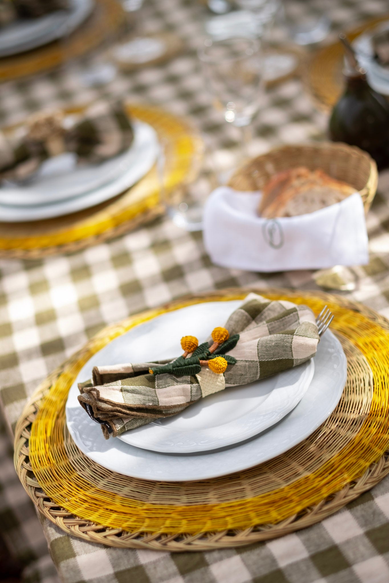 Rural Placemat yellow
