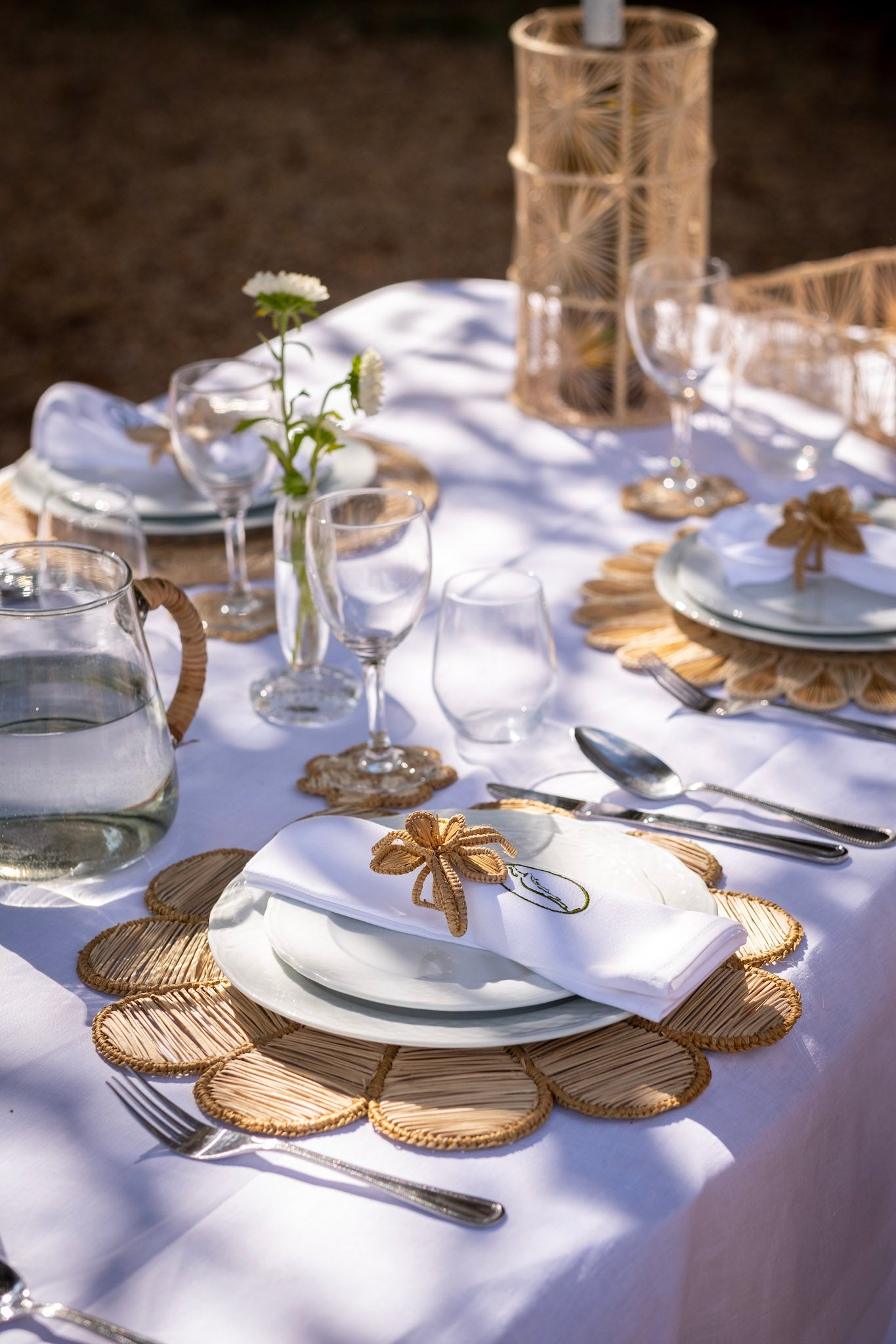 Daisy Placemat natural