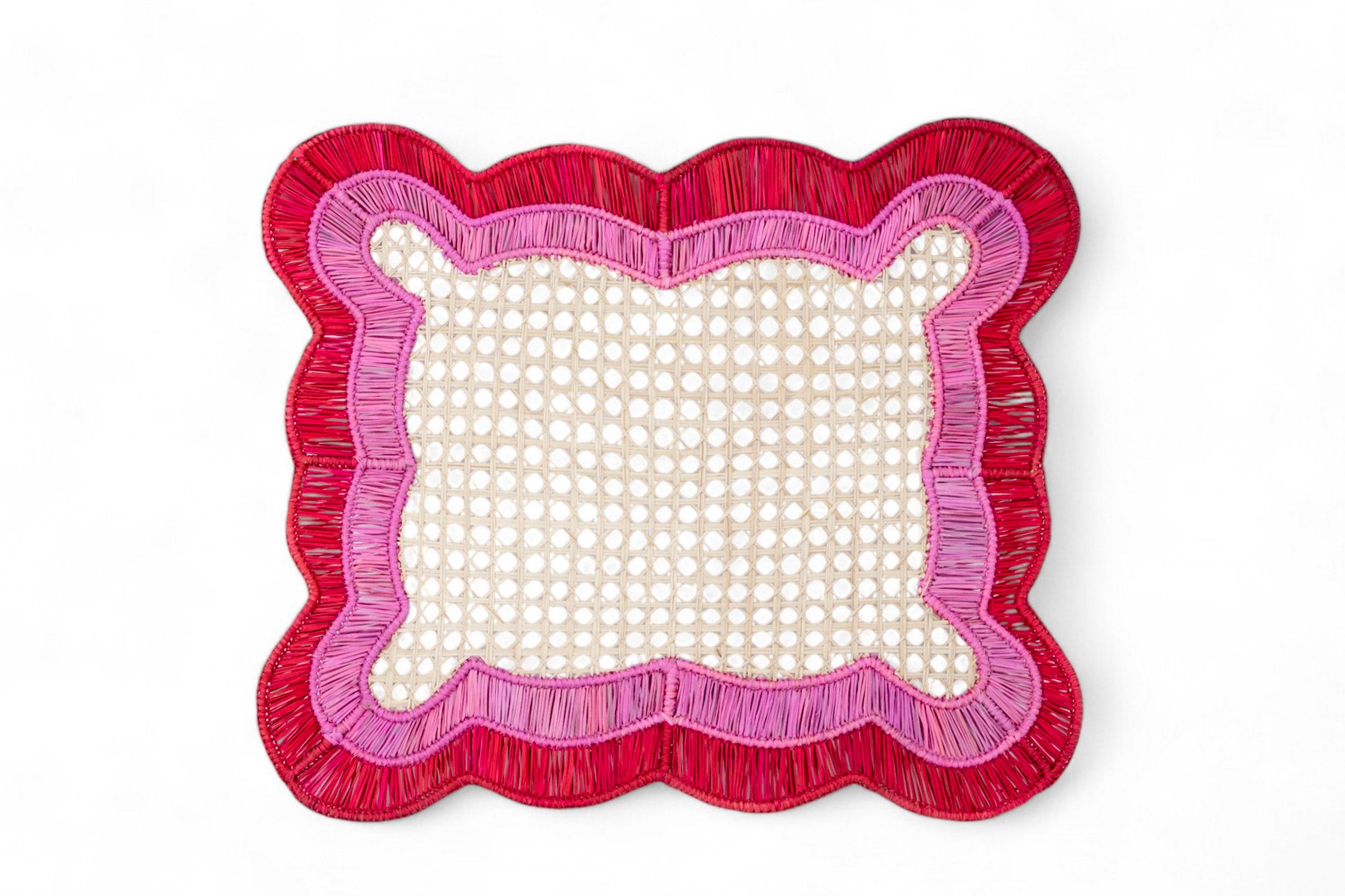 Biscuit Placemat red/pink