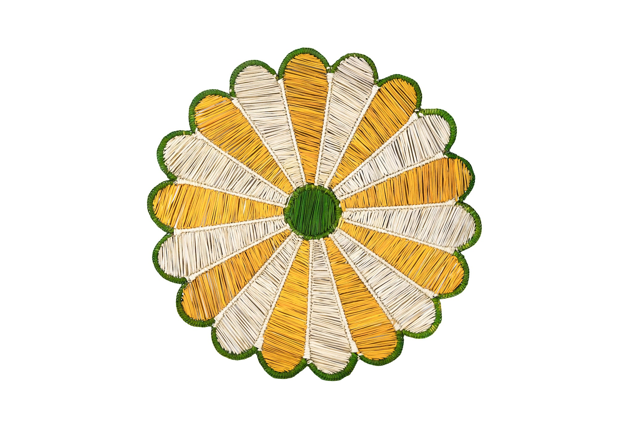 Daisy Multicolour Placemat yellow/green