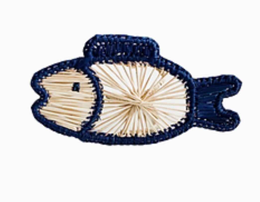 Big Fish Napkin ring blue