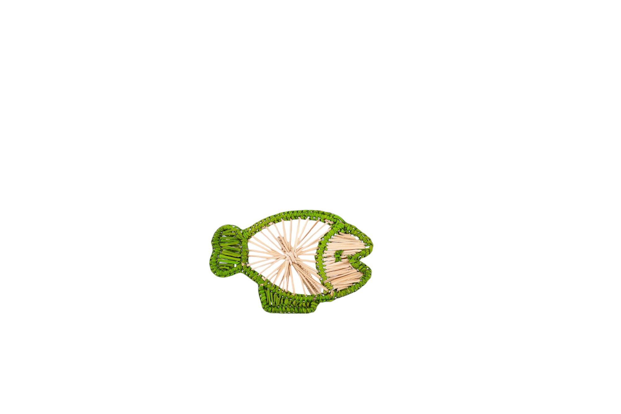 Big Fish Napkin ring green