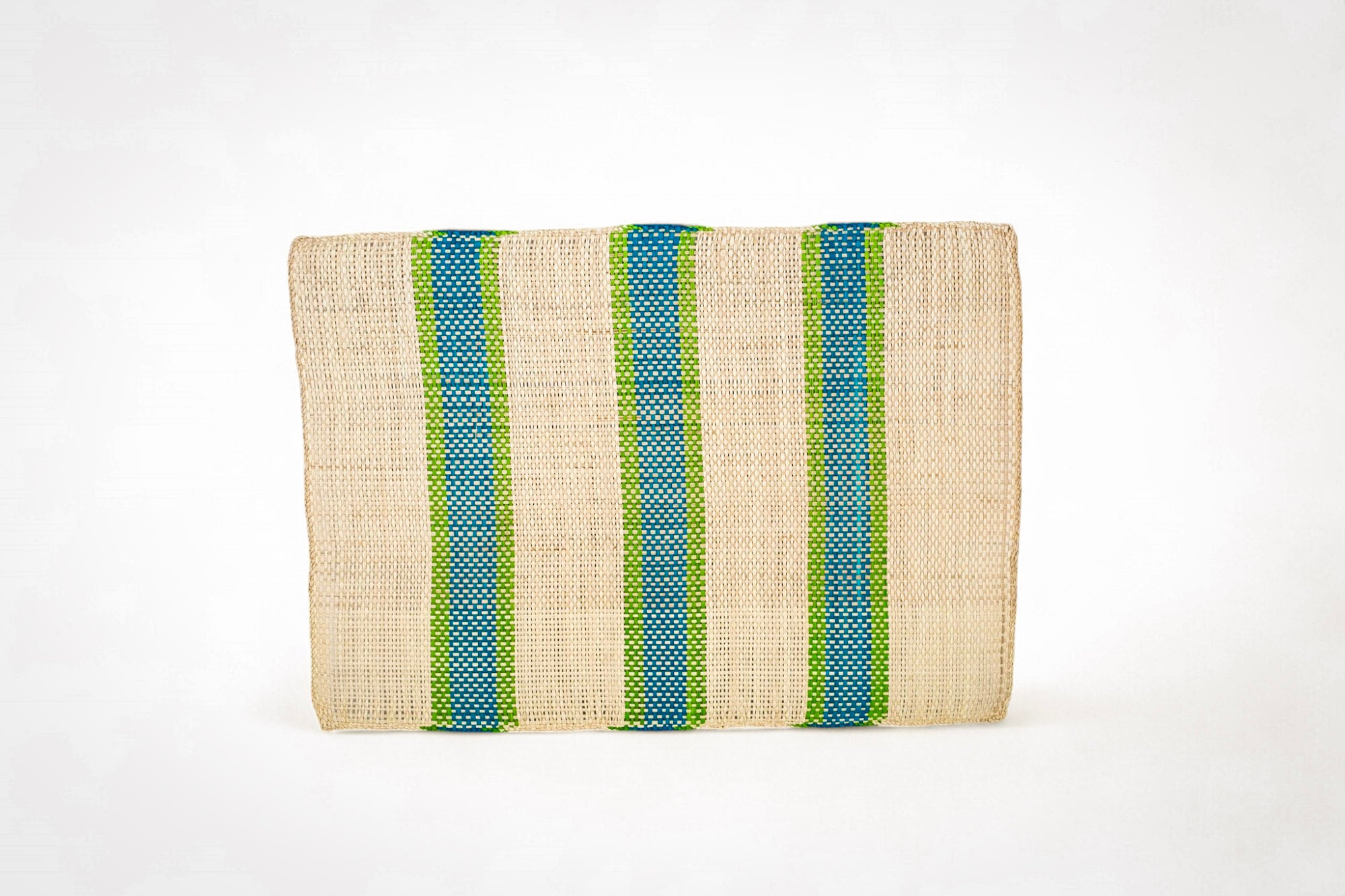Poppy Placemat stripe blue/green